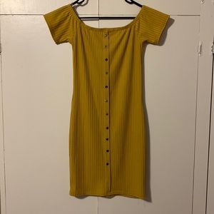 Say What? Brand. Size medium off the shoulder bodycon dress
